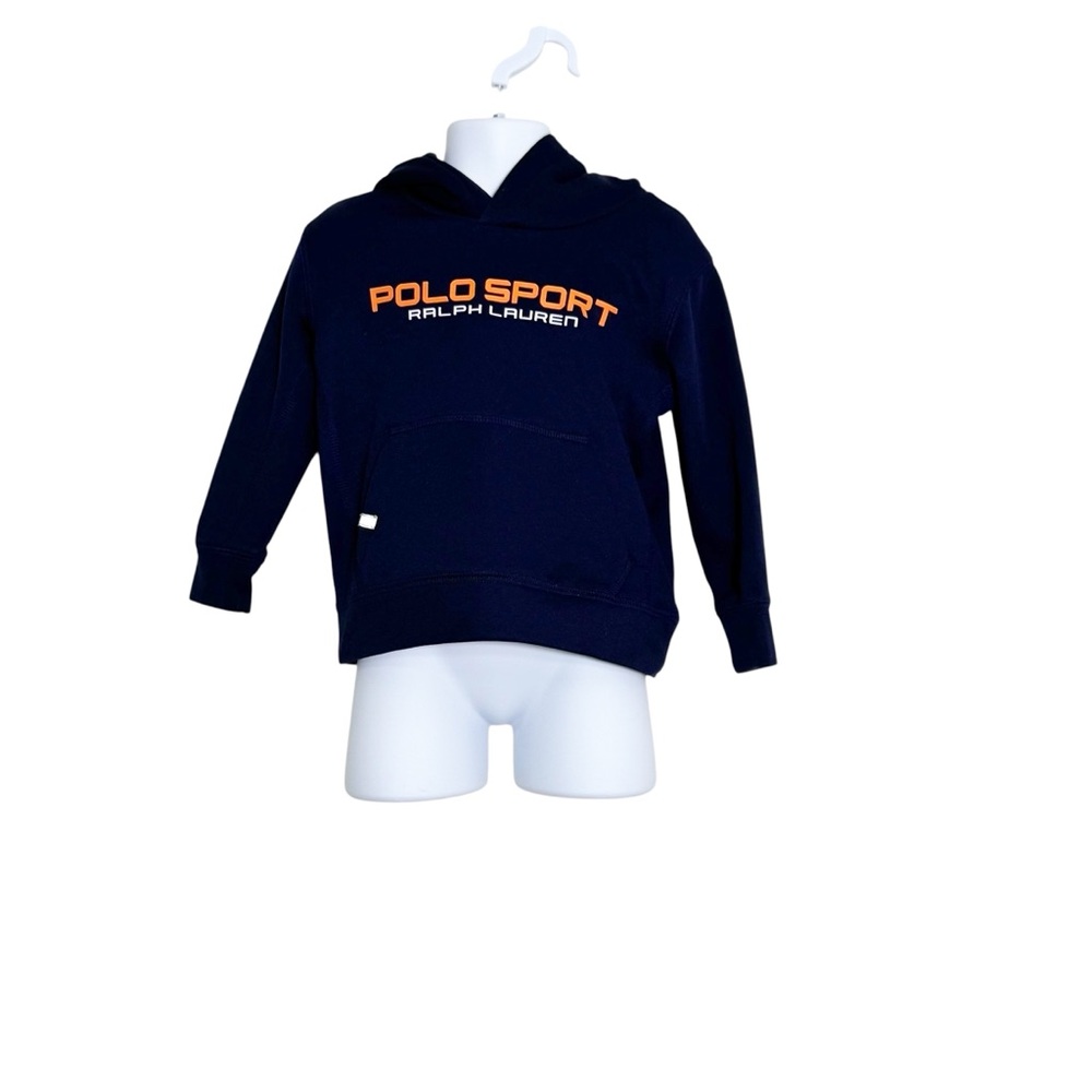 Polo Sport‎ Ralph Lauren Big Spellout P67 Pullover Hoodie size 2T